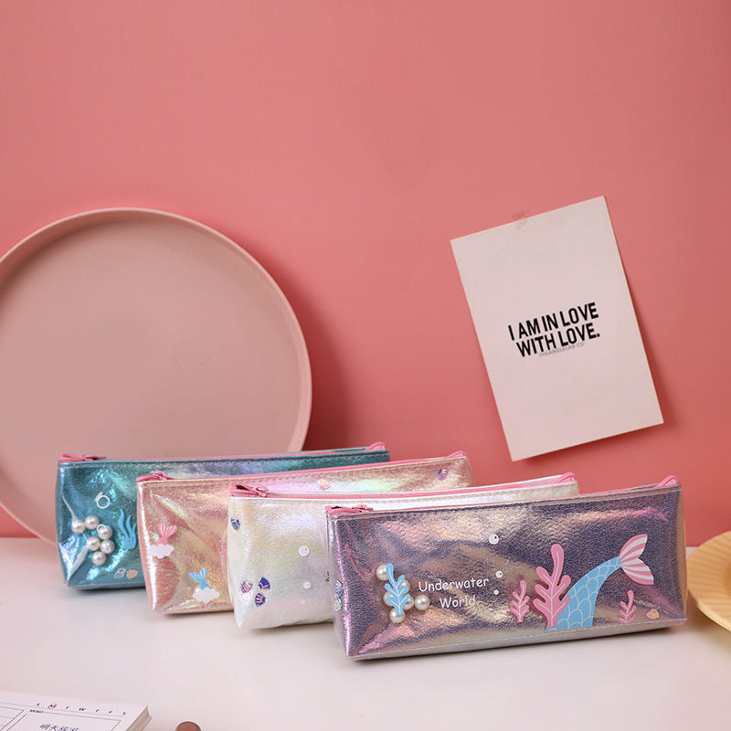 New Popular Japanese Student Large Capacity Pencil Case Stationery in order
