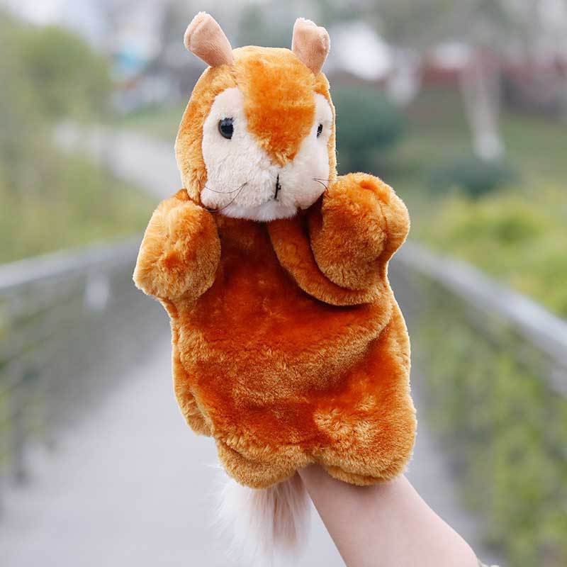 Plush Toy Hand Puppet Voles Cartoon Animal Gloves Playmates