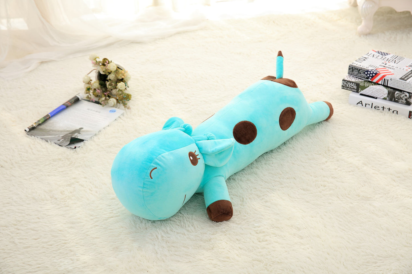 Giraffe plush toy Playmates