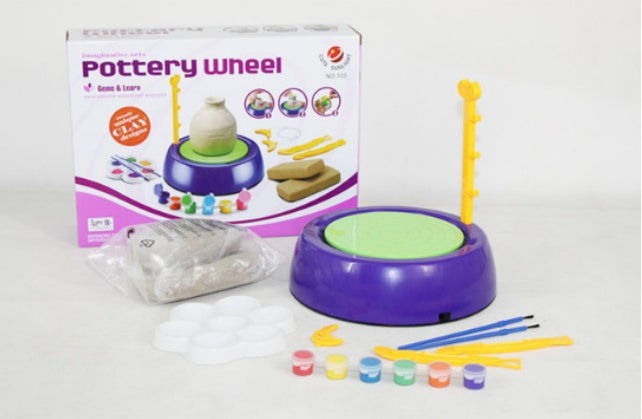 Beginners Pottery Wheel Kit Craft For Kids DIY