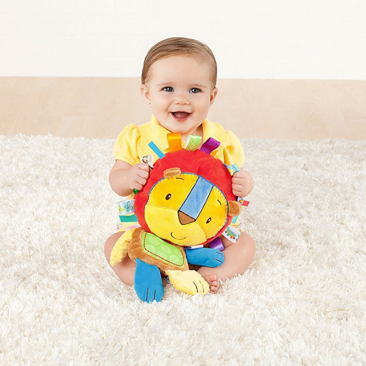 Baby Soothing Cartoon Animal Plush Playmates