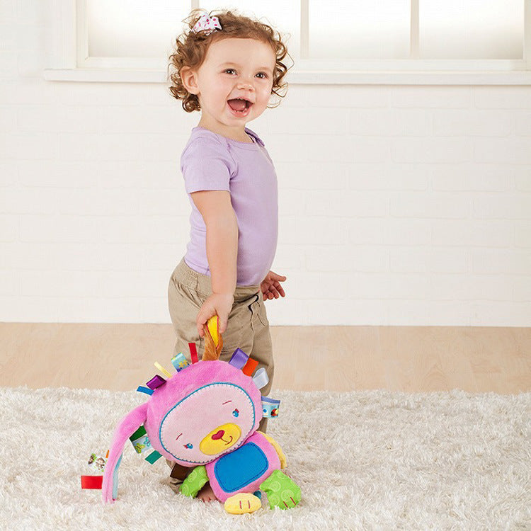 Baby Soothing Cartoon Animal Plush Playmates