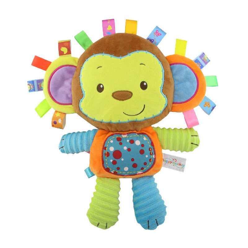 Baby Soothing Cartoon Animal Plush Playmates
