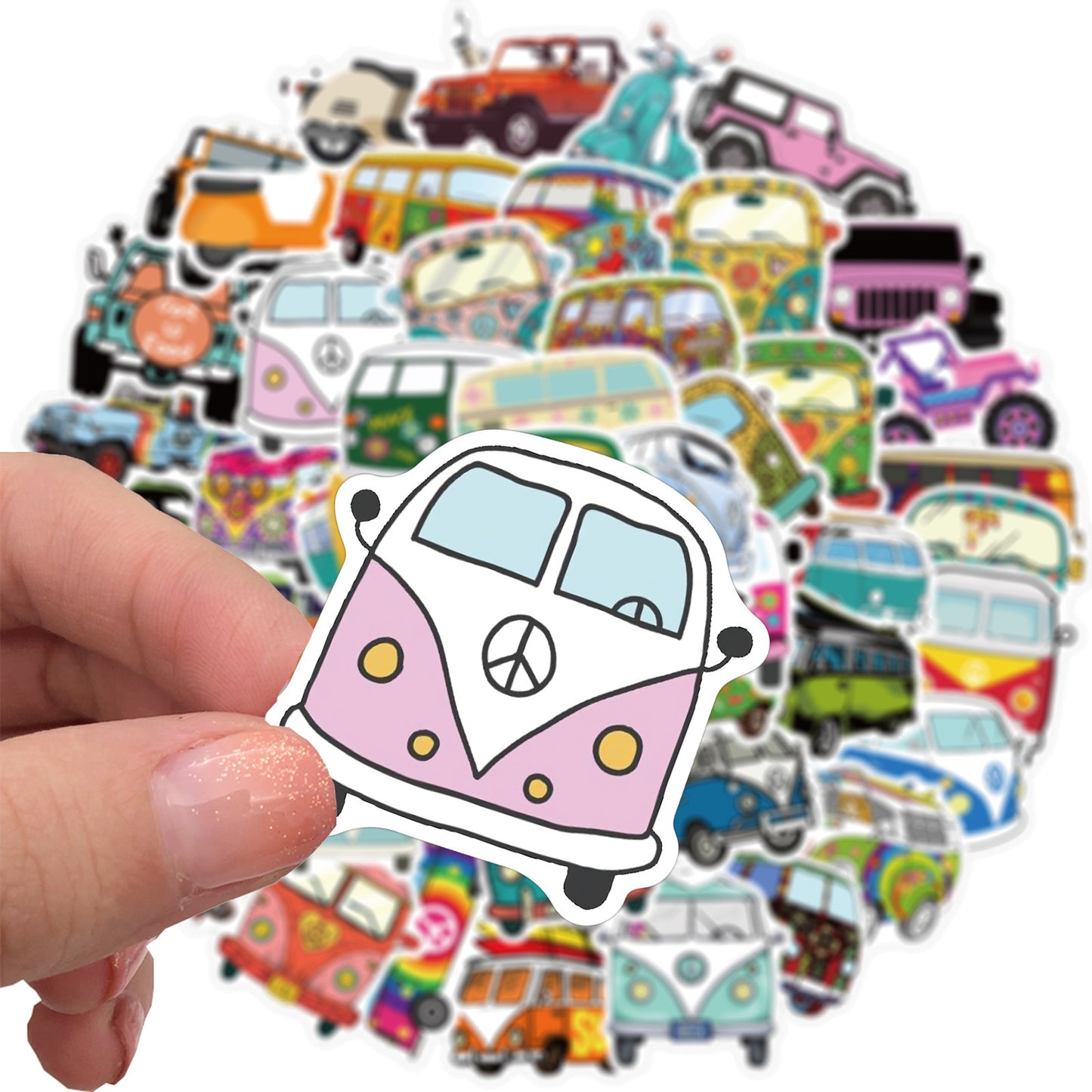 Hip-Hop Style Outdoor Bus Bike Graffiti Stickers Decor Stationery