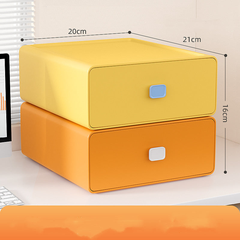 Cosmetics Student Dormitory Stationery Organizing Order Box