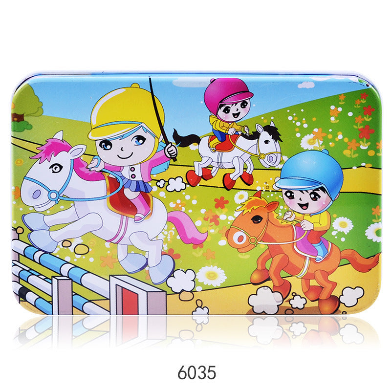 Plane Puzzle Jigsaw Educational Toy
