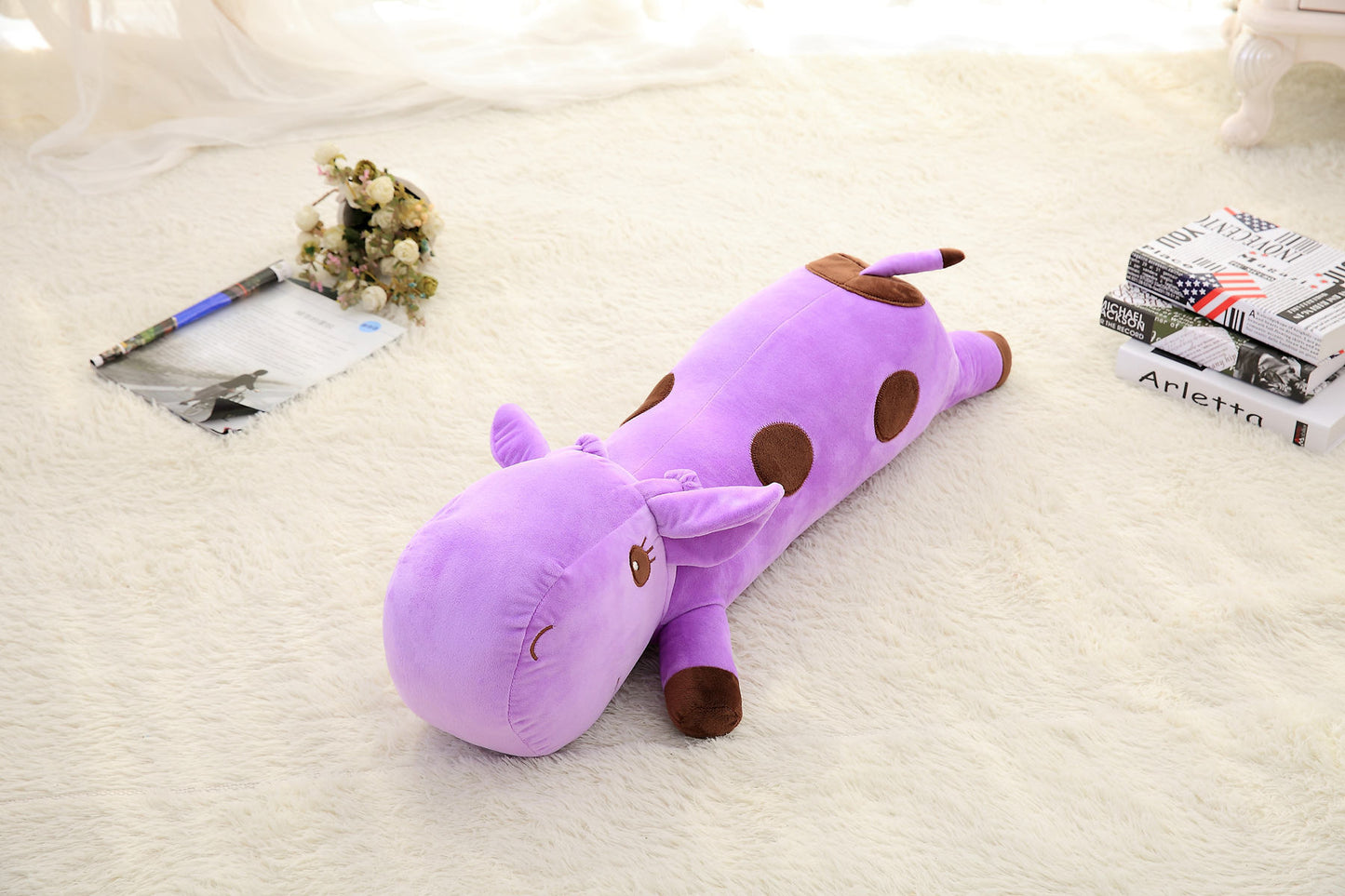 Giraffe plush toy Playmates