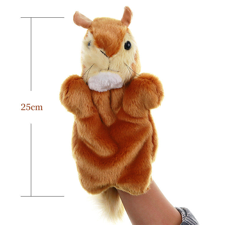Plush Toy Hand Puppet Voles Cartoon Animal Gloves Playmates