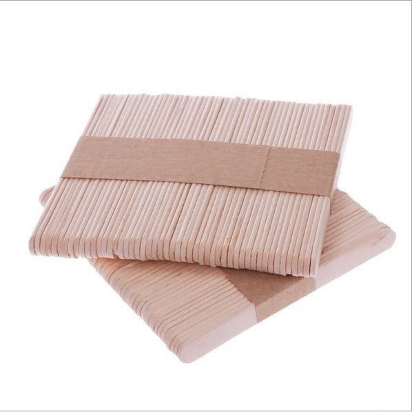 50Pcs Ice Cream Sticks Kids Hand Craft Making Ice Cream DIY Popsicle Sticks