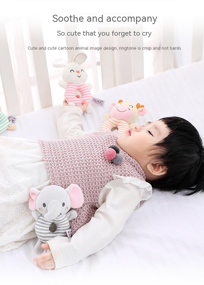 Baby Plush Hand Rocking Bell Playmates