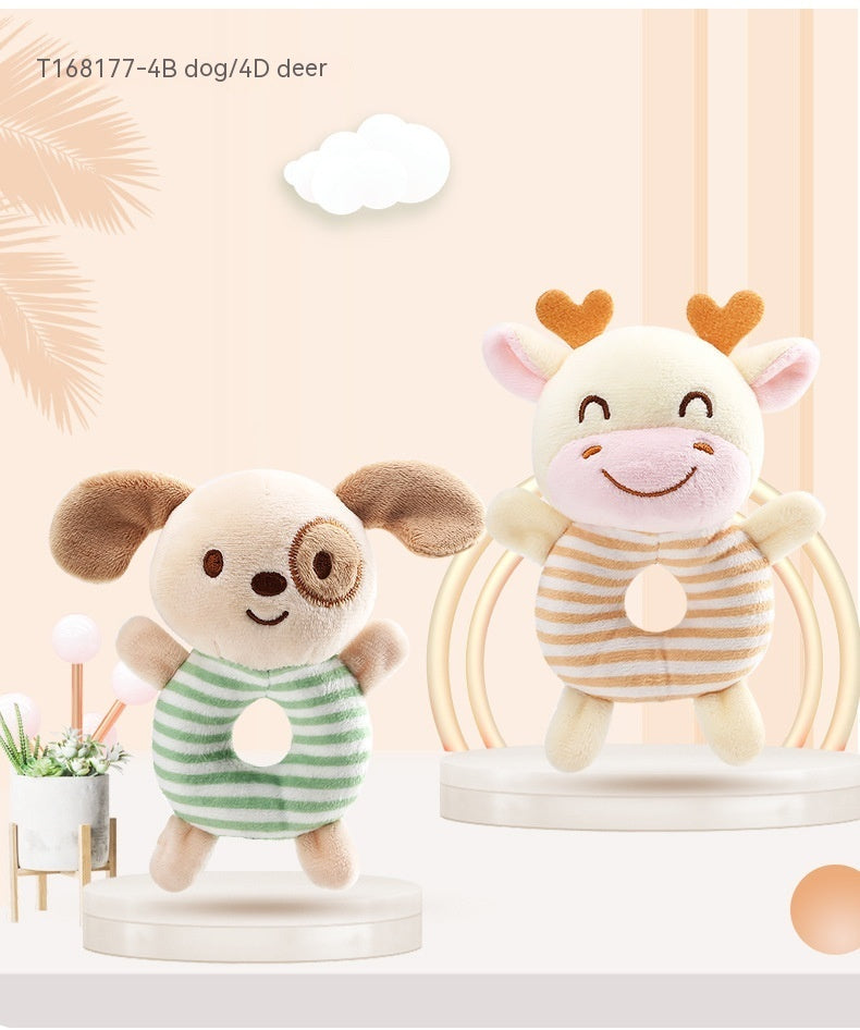 Baby Plush Hand Rocking Bell Playmates