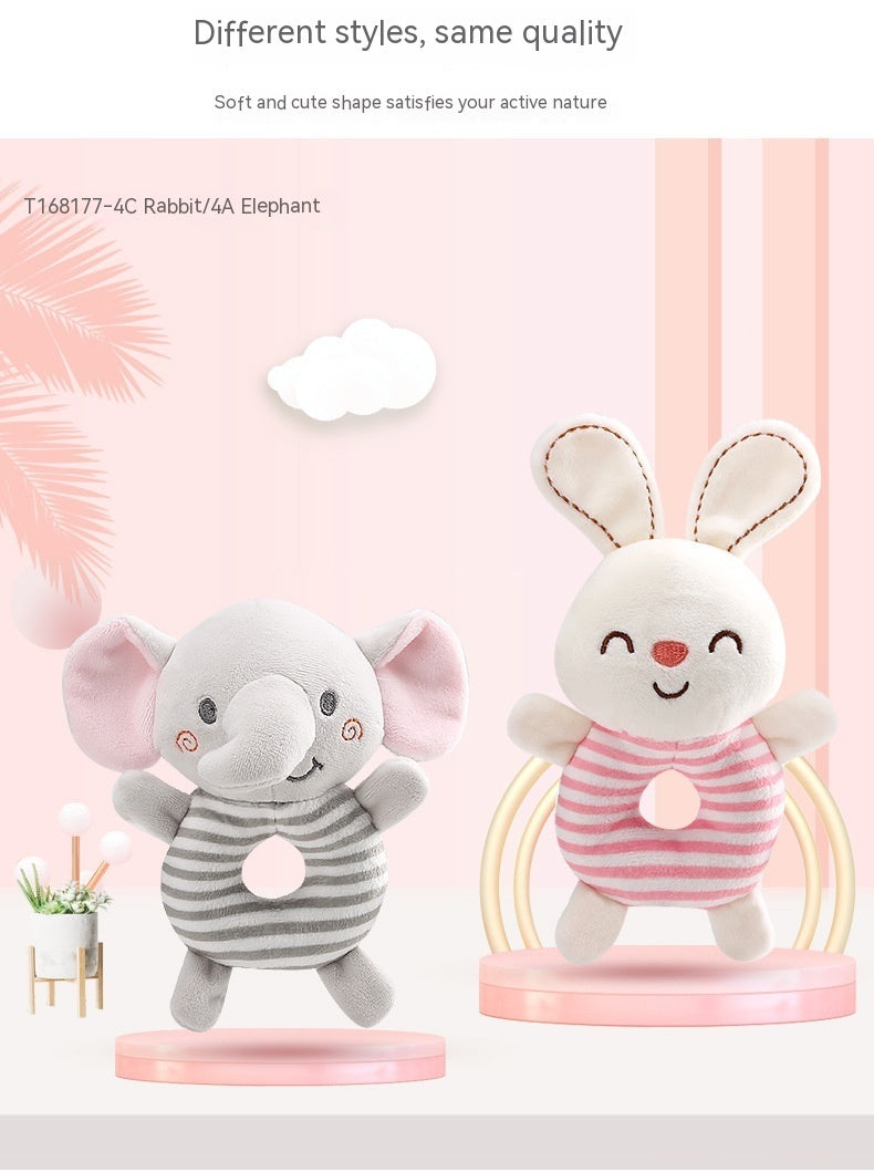 Baby Plush Hand Rocking Bell Playmates