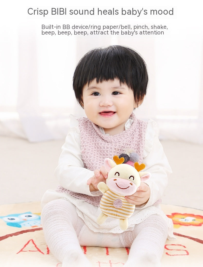 Baby Plush Hand Rocking Bell Playmates