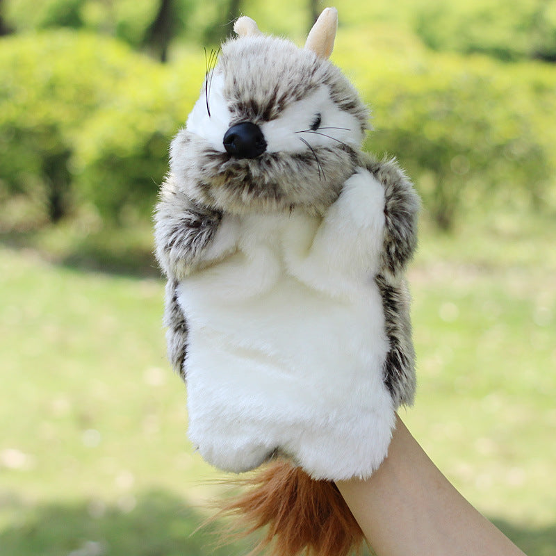Plush Toy Hand Puppet Voles Cartoon Animal Gloves Playmates