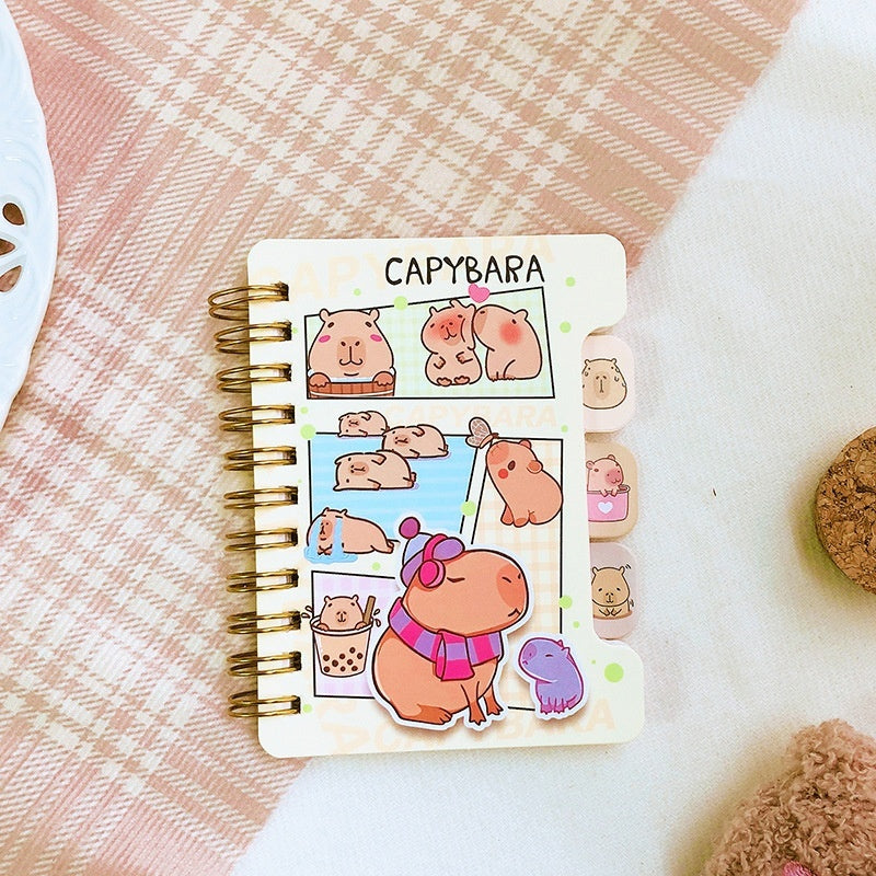 Category Coil Notebook Cute Mini Journal Book Memo Pad Stationery Pages