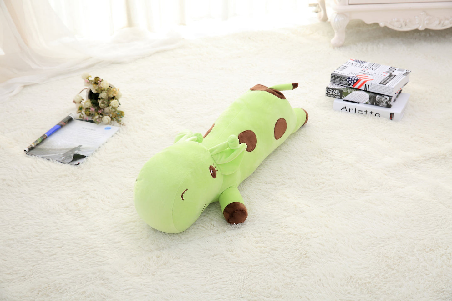 Giraffe plush toy Playmates