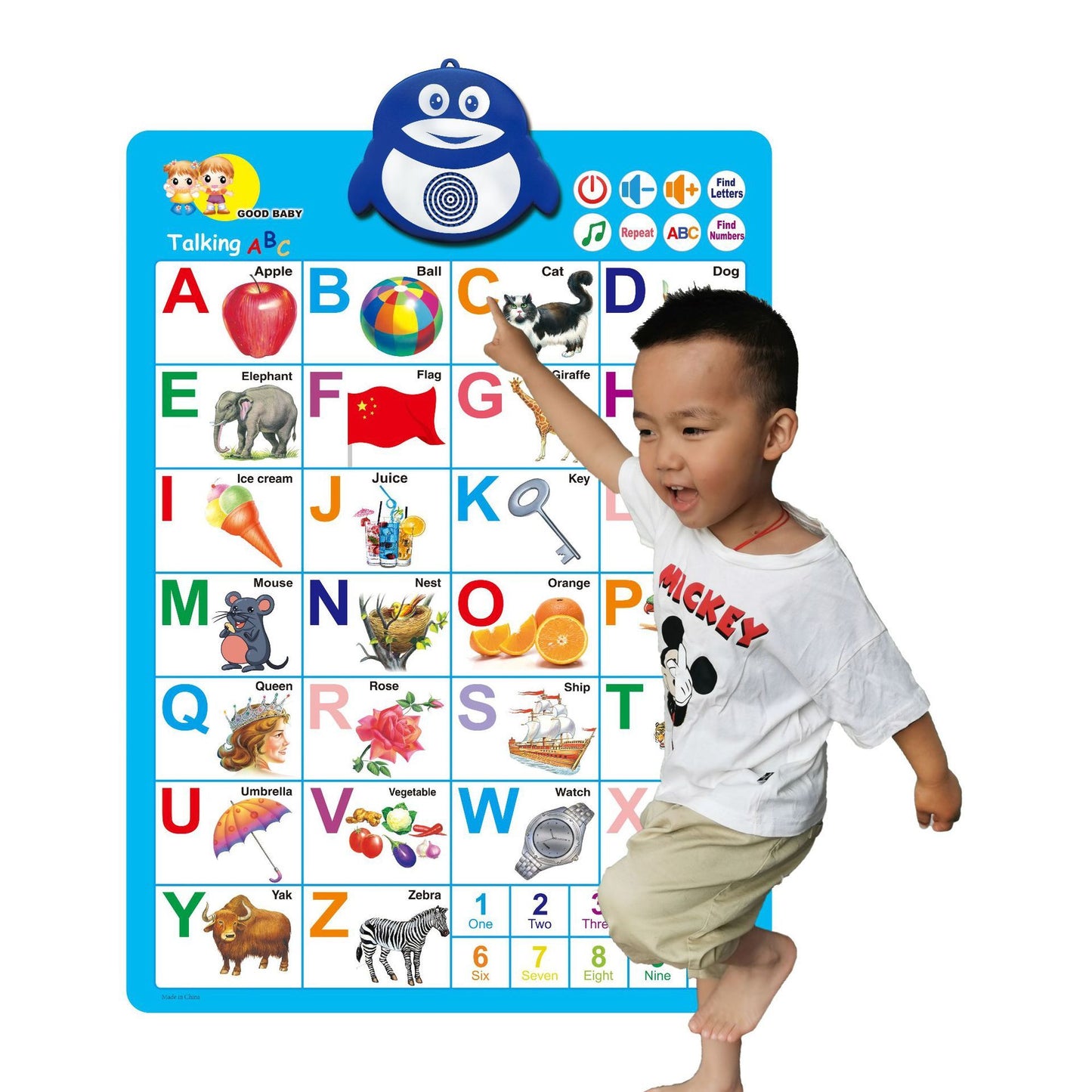 English Voice Early Education Voice Exit Wall Chart Stationery Displays