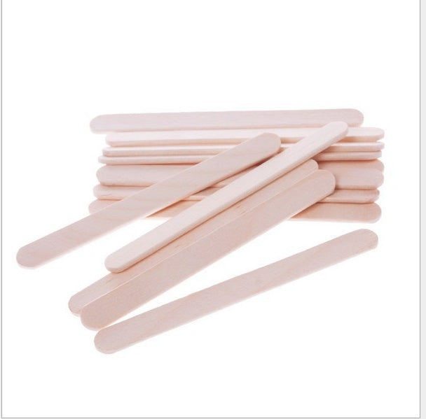 50Pcs Ice Cream Sticks Kids Hand Craft Making Ice Cream DIY Popsicle Sticks