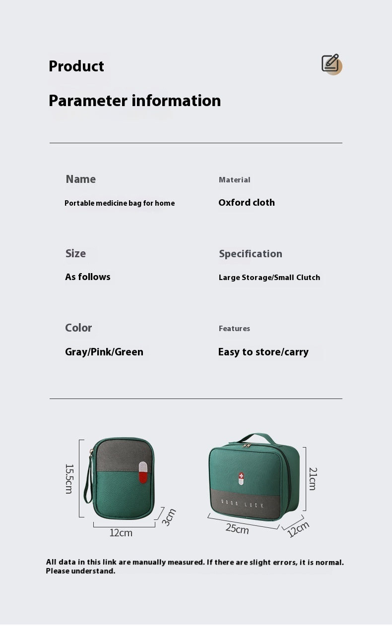Portable Emergency School Health Portable First Aid Kits Stationery in Order