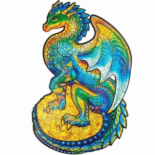 Educational Puzzle Fox Wooden Jigsaw