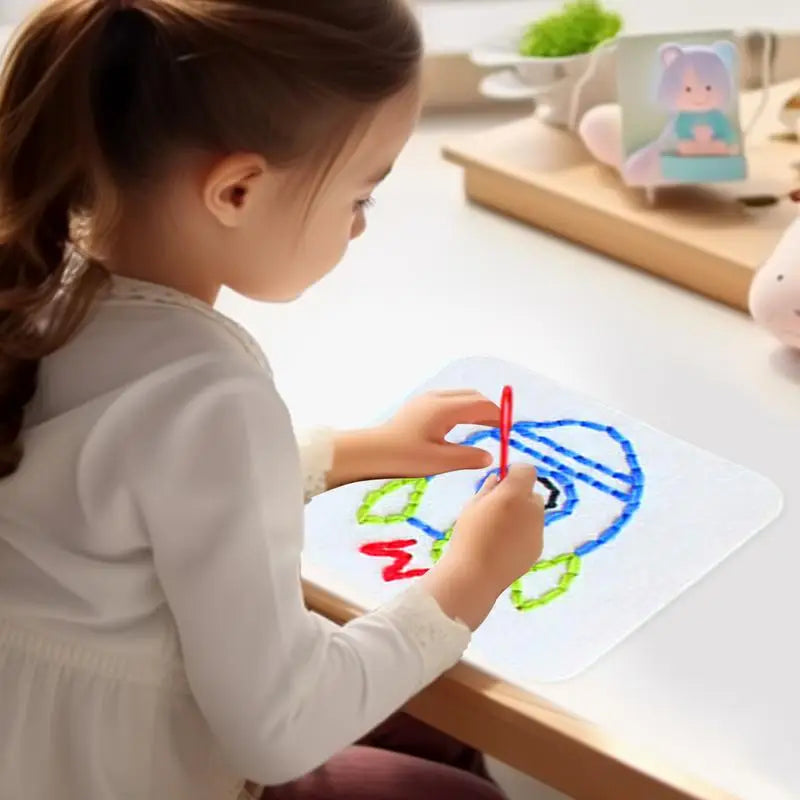 Kids Sewing Set Craft Threads