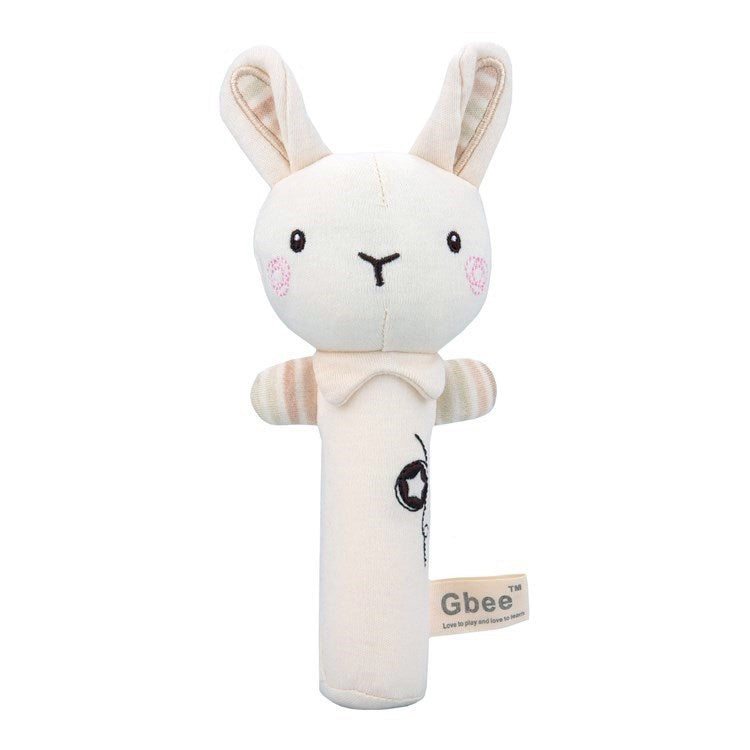 Baby Rattle Plush Early Education Animal Toy Playmate