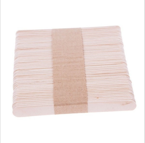 50Pcs Ice Cream Sticks Kids Hand Craft Making Ice Cream DIY Popsicle Sticks