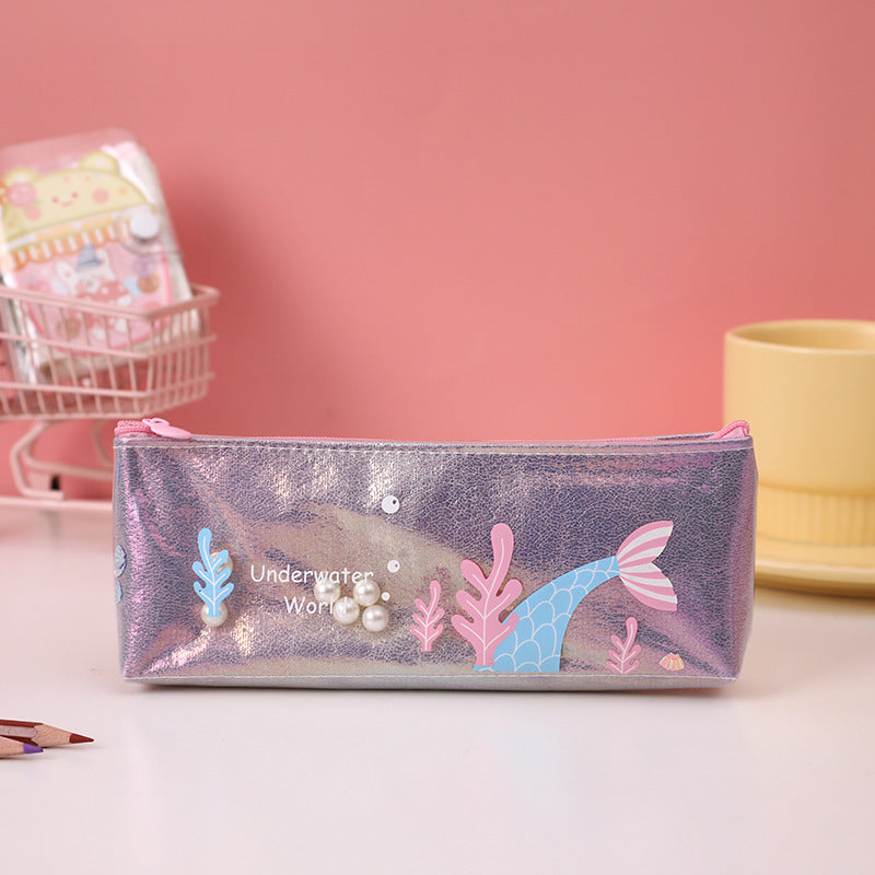 New Popular Japanese Student Large Capacity Pencil Case Stationery in order