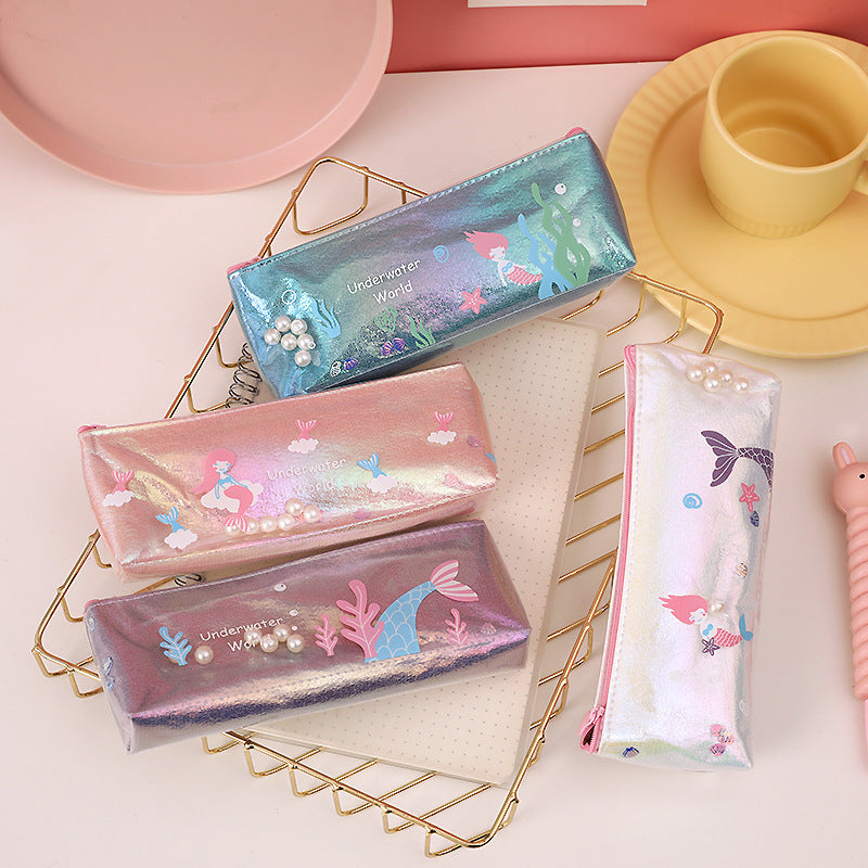 New Popular Japanese Student Large Capacity Pencil Case Stationery in order