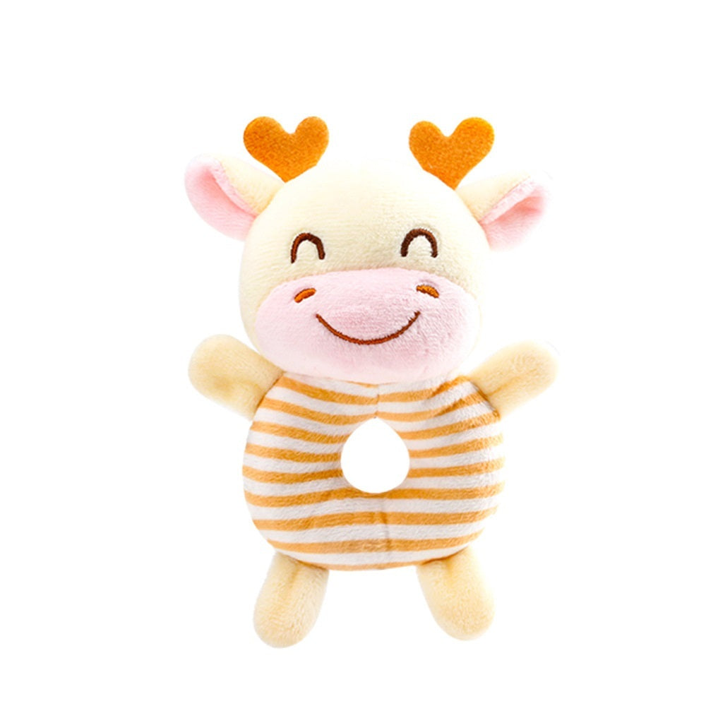 Baby Plush Hand Rocking Bell Playmates
