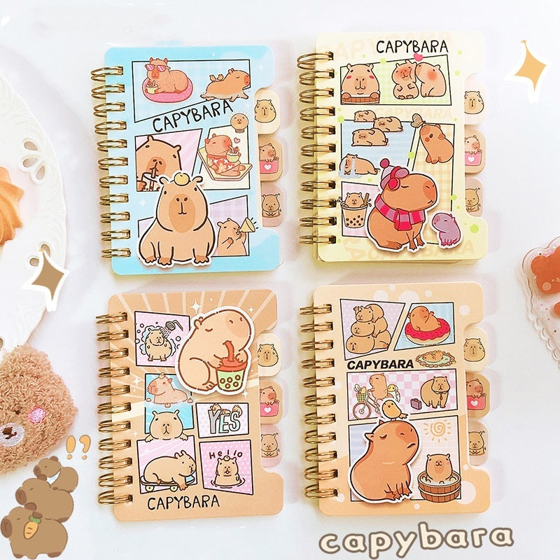 Category Coil Notebook Cute Mini Journal Book Memo Pad Stationery Pages