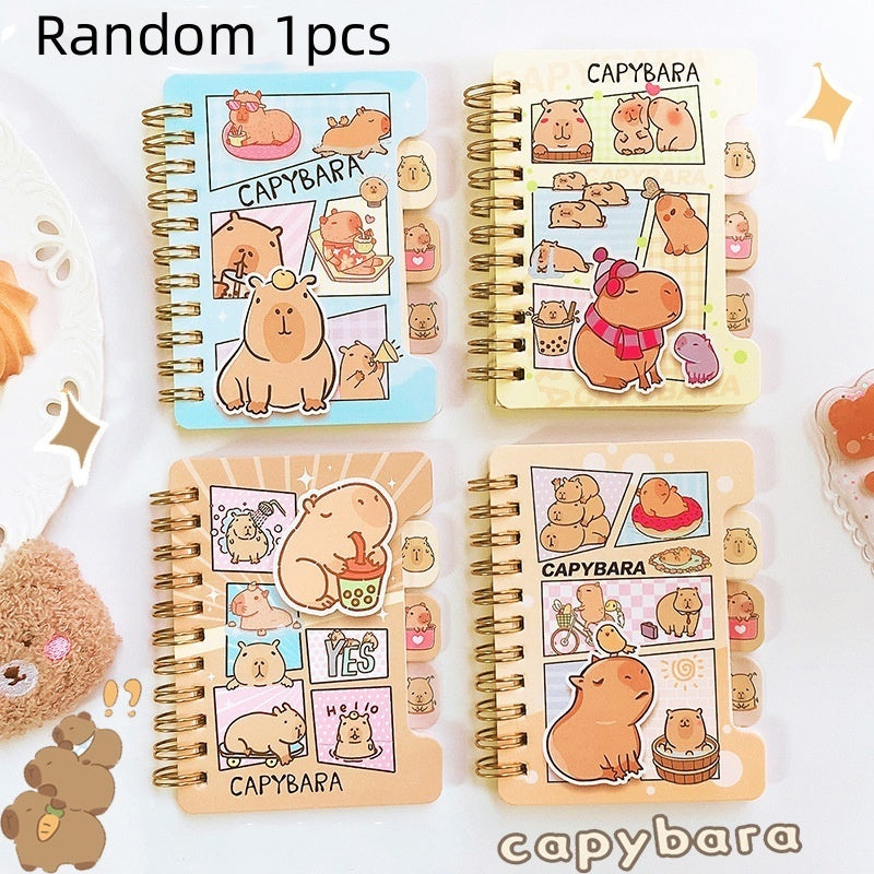 Category Coil Notebook Cute Mini Journal Book Memo Pad Stationery Pages