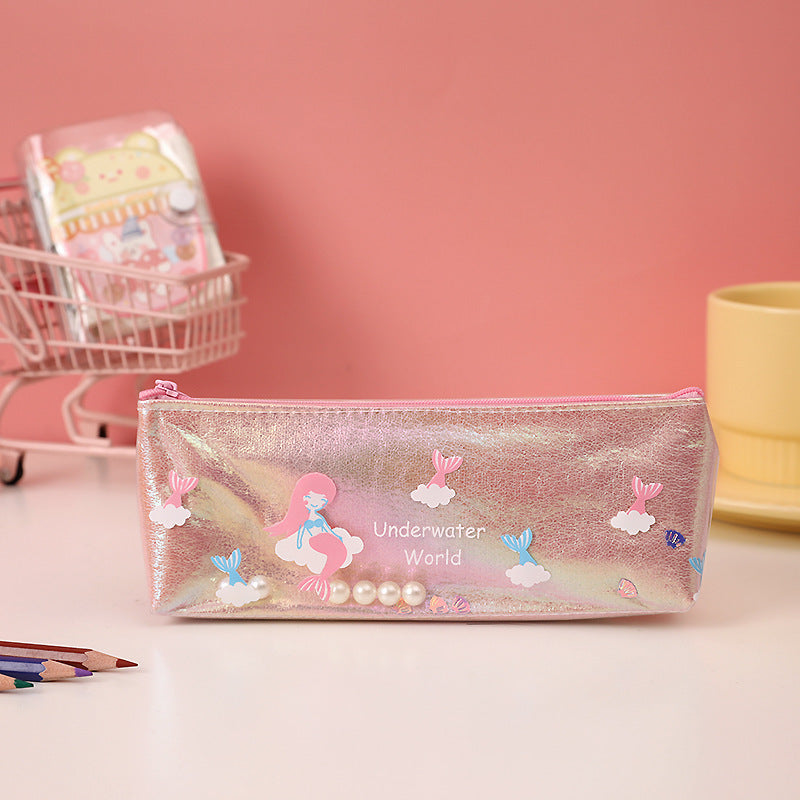 New Popular Japanese Student Large Capacity Pencil Case Stationery in order