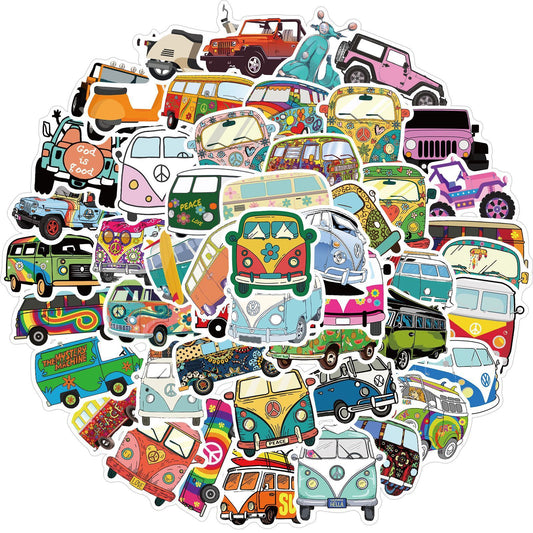 Hip-Hop Style Outdoor Bus Bike Graffiti Stickers Decor Stationery