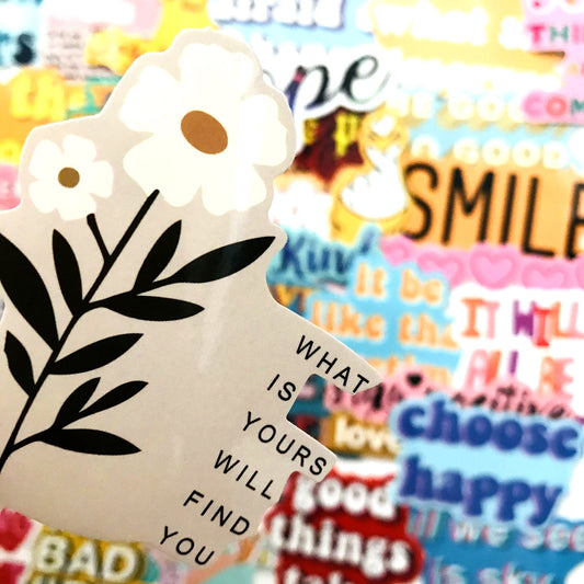 40 Inspirational English Graffiti Stickers Stationery Decor