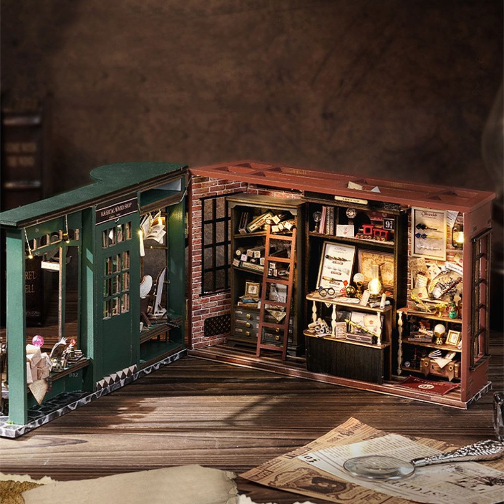 DIY Wooden Doll House with Furniture_2