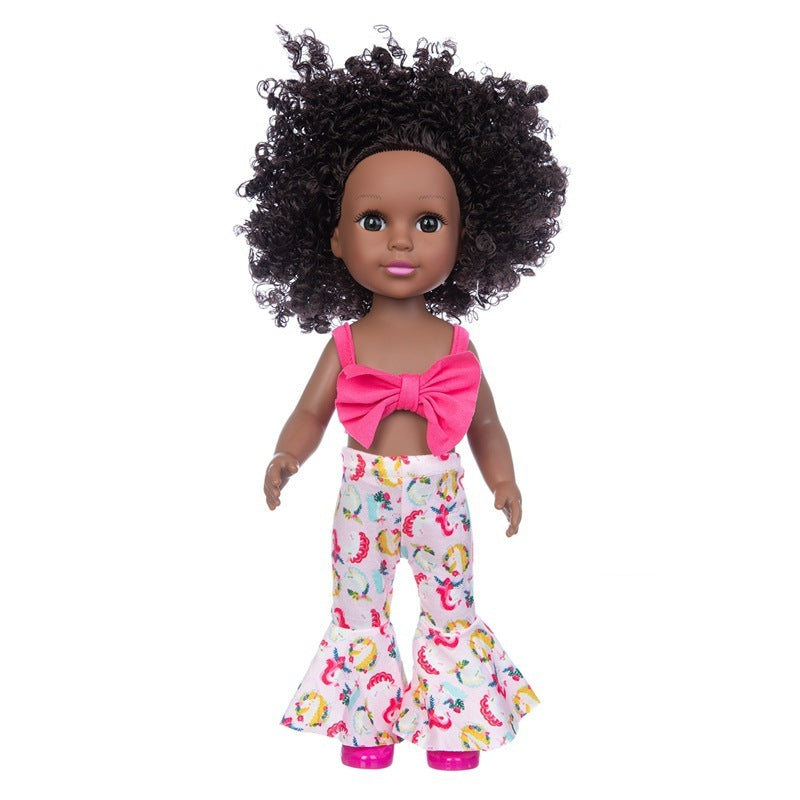 Afro Doll Black Vinyl Beautiful Playmates