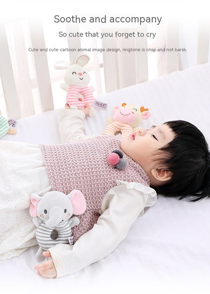 Baby Plush Hand Rocking Bell Playmates