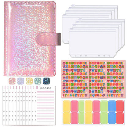 Creative Journal A6 Clip Notebook Journal Book Stationery Pages
