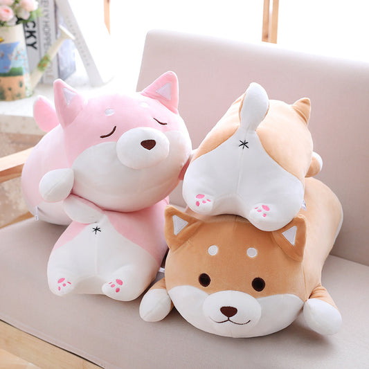 Cute Fat Shiba Inu Dog Plush Toy Kids Playmates