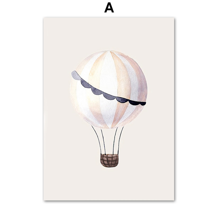 Art Painting Nordic Posters And Printed Animals Stationery Displays