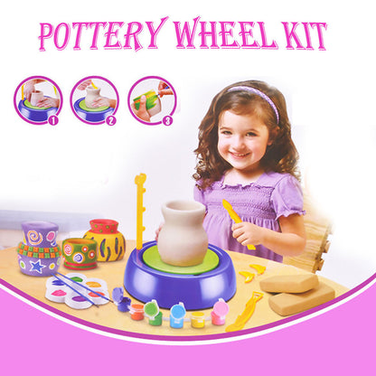 Beginners Pottery Wheel Kit Craft For Kids DIY