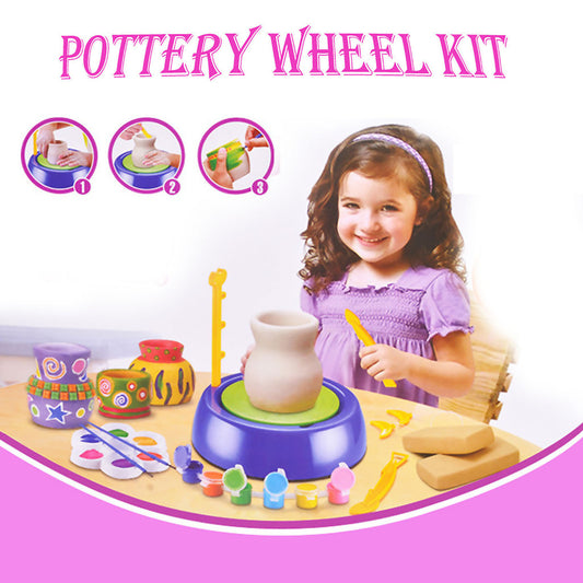 Beginners Pottery Wheel Kit Craft For Kids DIY