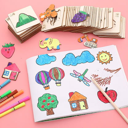 Children's Painting Template Drawing Tools Set Little Artist Craft