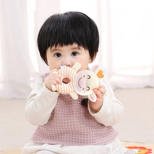 Baby Plush Hand Rocking Bell Playmates