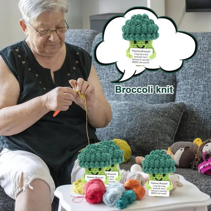 Handmade Craft Crochet Broccoli Threads for Kids