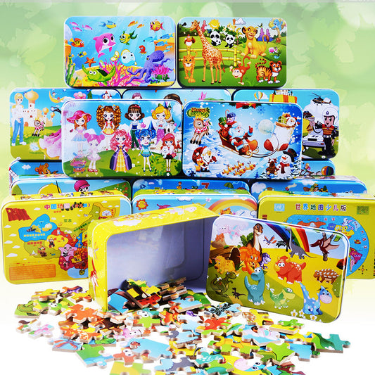 Plane Puzzle Jigsaw Educational Toy