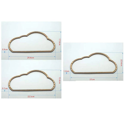 3Pcs/Set Wooden Knitting Loom Craft Magic Threads