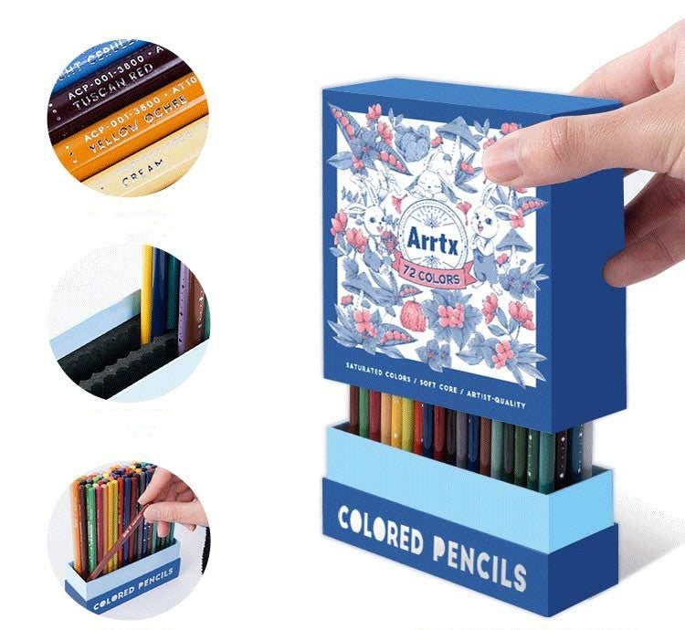Art Supplies Drawing Sketch  Coloured Craft for Little Artists