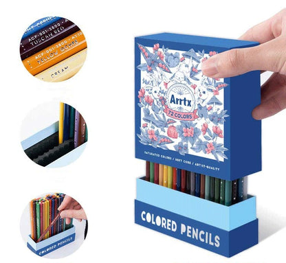 Art Supplies Drawing Sketch  Coloured Craft for Little Artists
